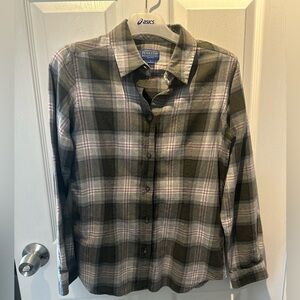 Pendleton Flannel Button Front Shirt small